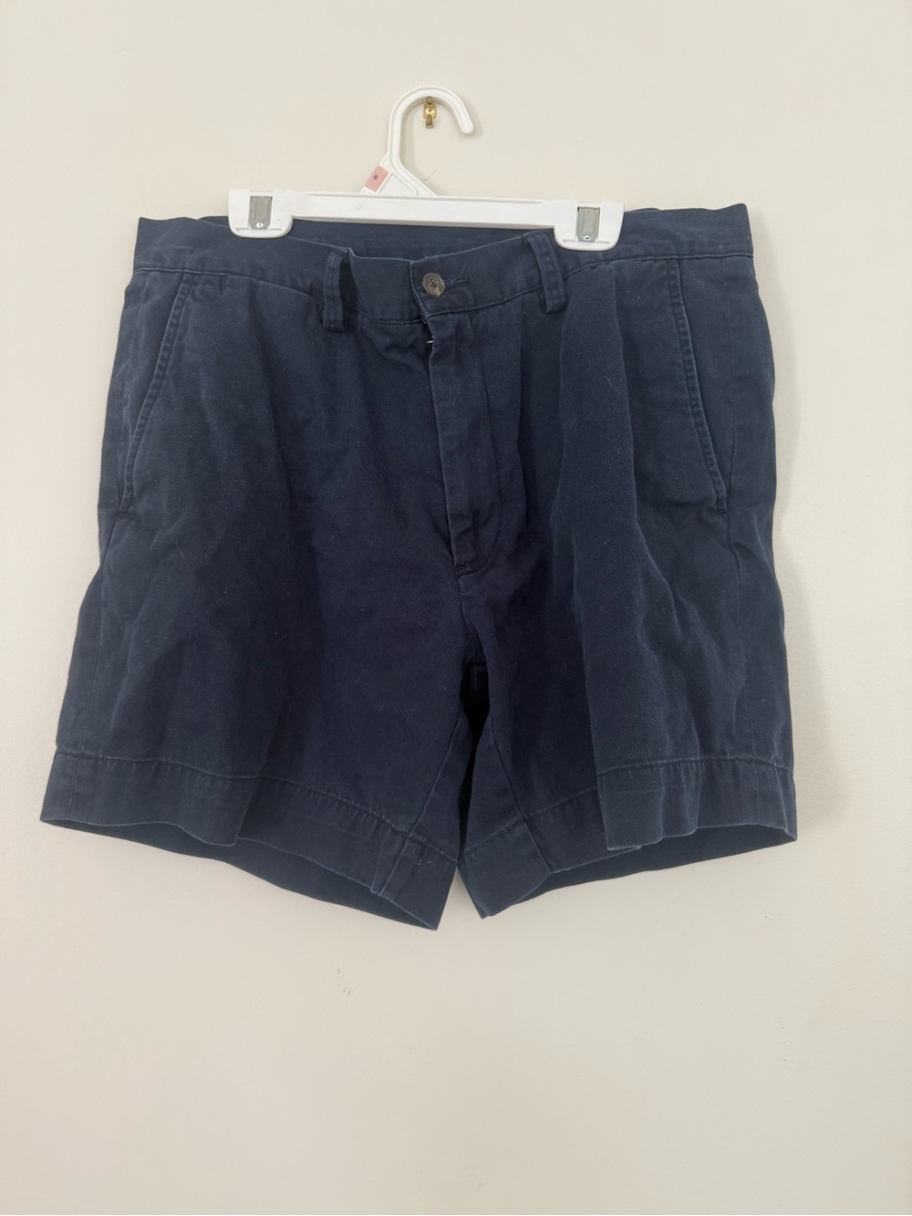 Polo Ralph Lauren Navy Cotton Shorts